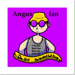 Angus fan Posters and Art